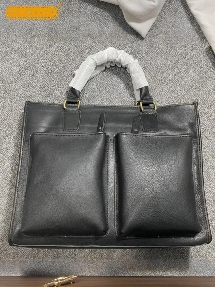 Leather Work Bag Men - กระเป๋าเอกสารหนังวัวแท้สไตล์วินเทจสำหรับผู้ชาย กระเป๋าถือหนังแท้ทำมือ กระเป๋าสะพายข้างเดี่ยวสำหรับทำงาน กระเป๋าสะพายข้างลำลองสำหรับธุรกิจ