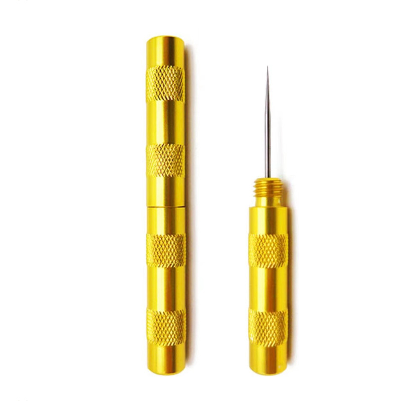 Leatherwork Needles - เครื่องมือเจาะรูสำหรับงานเย็บ jahit kulit ขนาดเล็กสำหรับงานเย็บปักหนังงานเย็บปักงานฝีมือแบบทำมือ