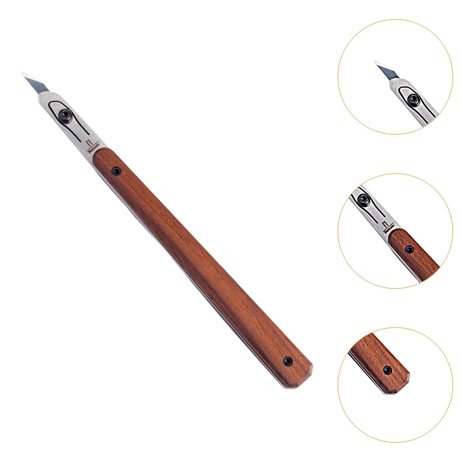 Leatherwork Hobby - มีดคัตเตอร์เหล็กสำหรับงานฝีมือ ยี่ห้อ Exacto พร้อมฝาครอบป้องกัน สำหรับงาน DIY