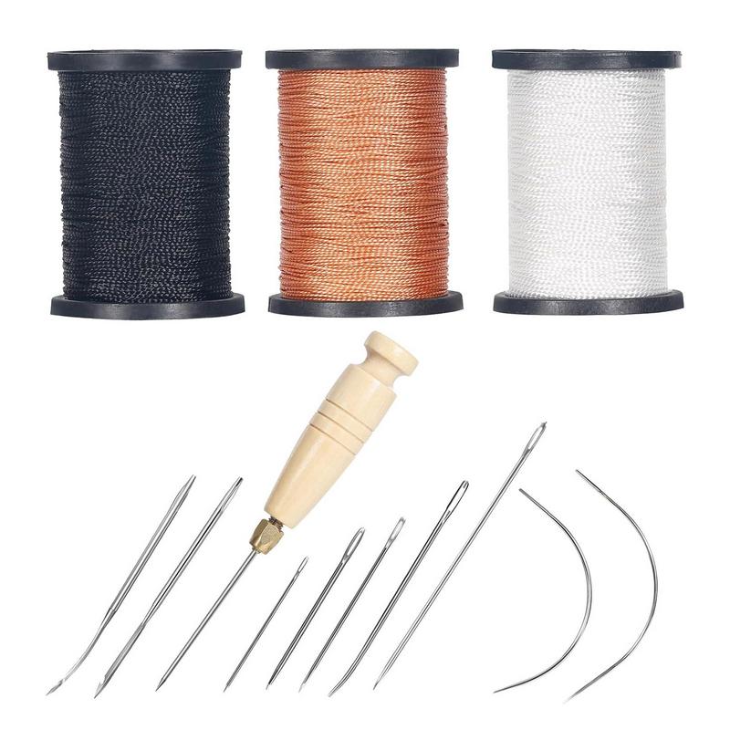 Leatherwork Needles - ชุดเย็บหนัง Heavy Duty ชุดเย็บผ้า Leatherworking ชุดเครื่องมือเย็บด้ายเข็ม