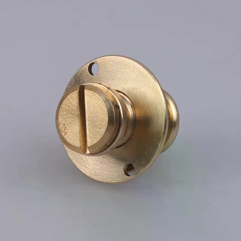 Leatherwork Hardware - ตัวล็อคแบบหนีบทำจากทองเหลืองสำหรับกระเป๋า อะไหล่ฮาร์ดแวร์ทนทานสำหรับงานฝีมือ ตัวล็อคแบบ Tuck Lock สำหรับกระเป๋าหนัง