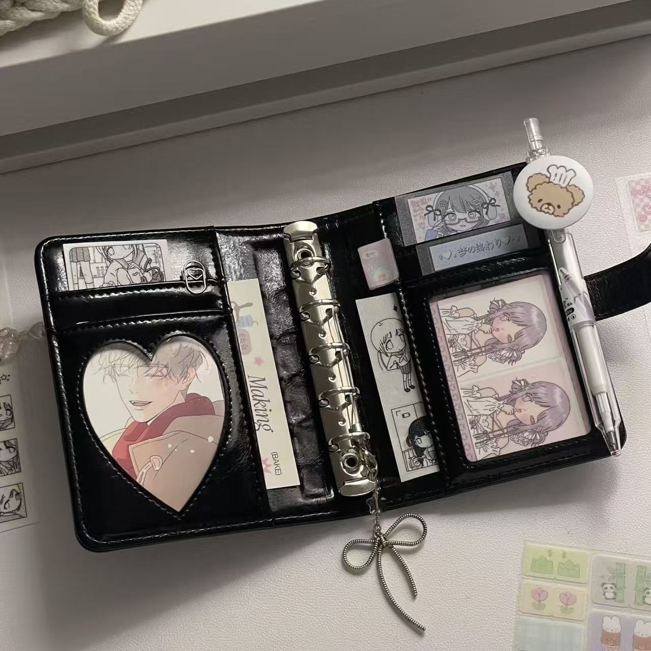 สมุดโน้ตแบบถอดได้สไตล์เกาหลีน่ - Leather Work Notebook บทวิจารณ์และราคา