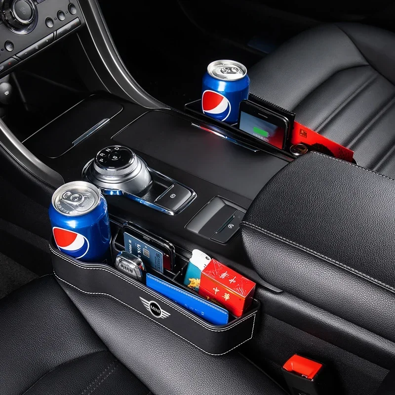 กล่องเก็บของระหว่างเบาะรถยนต์ห - Leather Work For Car บทวิจารณ์และราคา