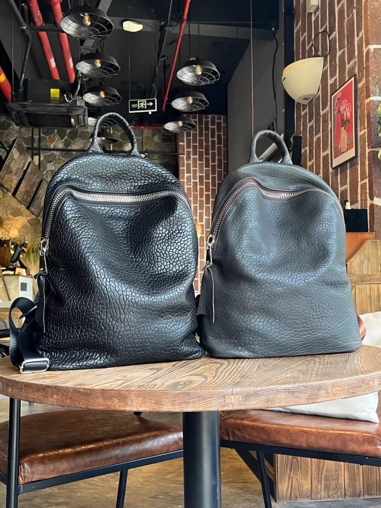 กระเป๋าเป้สะพายหลังหนังแกะธรรม - Leather Work Backpack บทวิจารณ์และราคา