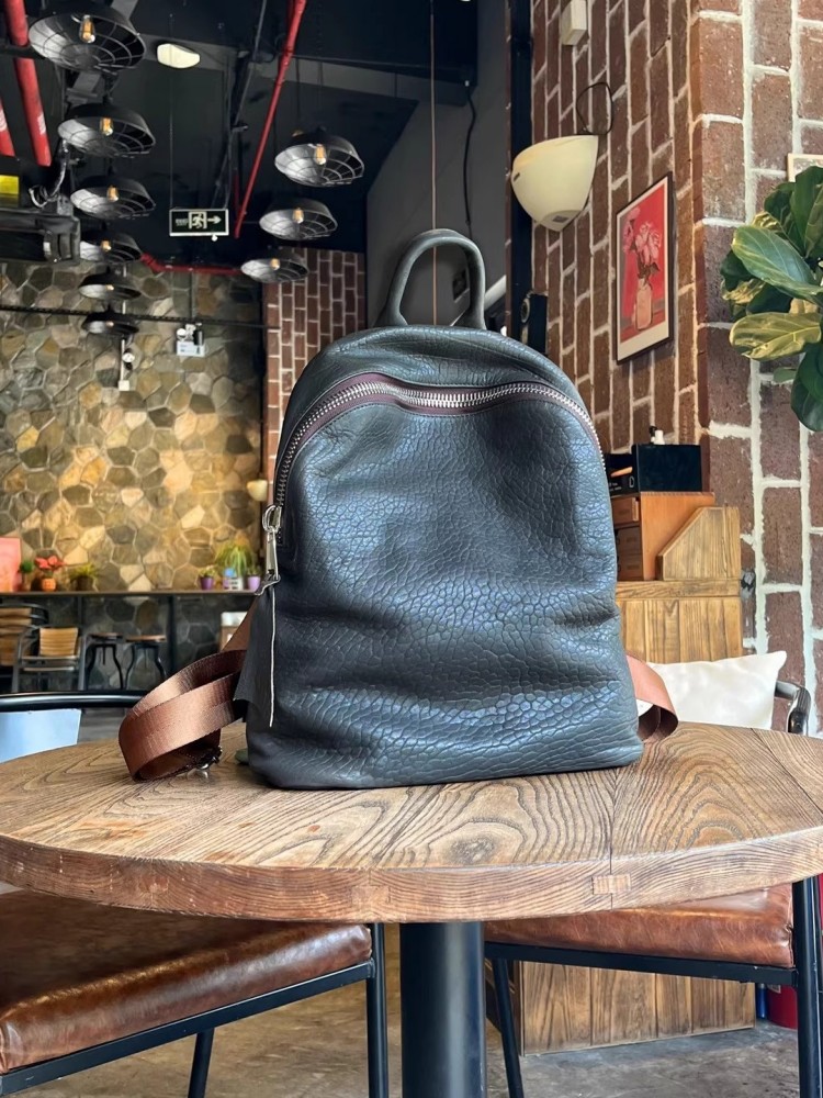 กระเป๋าเป้สะพายหลังหนังแกะธรรม - Leather Work Backpack บทวิจารณ์และราคา