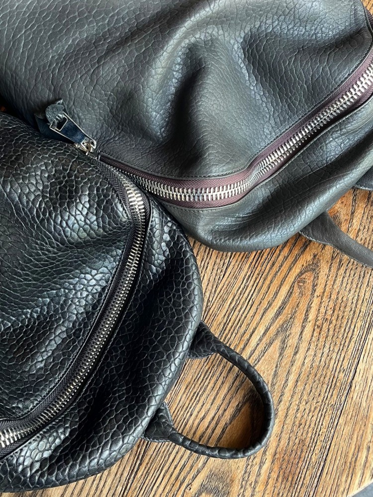กระเป๋าเป้สะพายหลังหนังแกะธรรม - Leather Work Backpack บทวิจารณ์และราคา