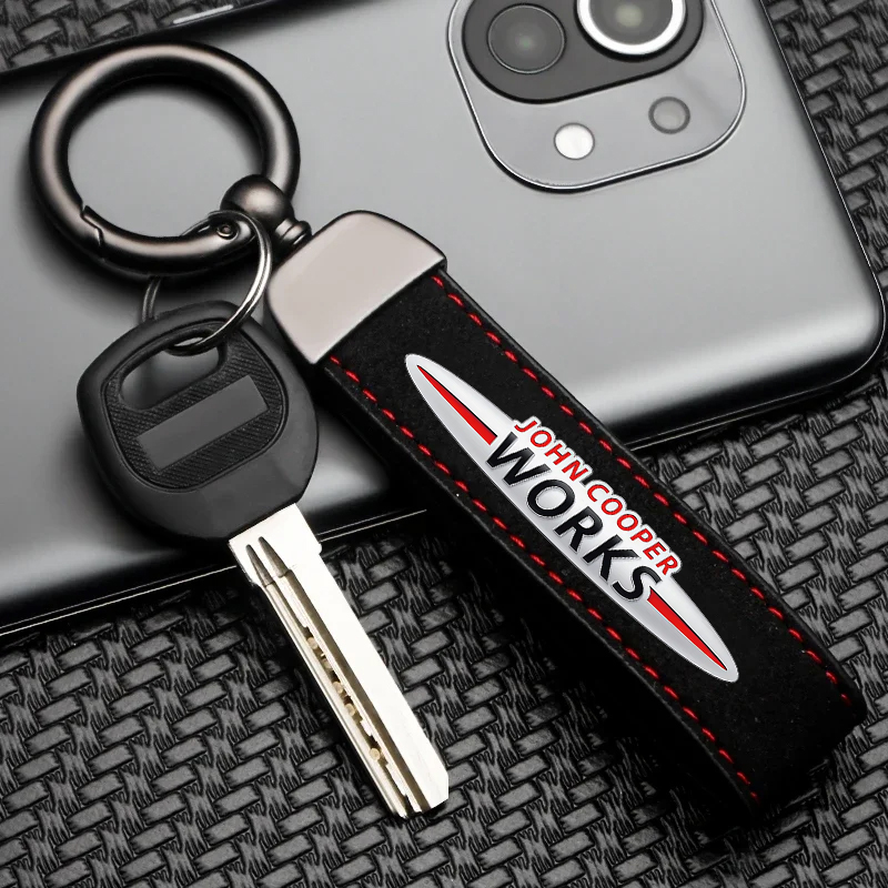 พวงกุญแจโลโก้รถยนต์มินิ วอร์คส - Leather Work For Car บทวิจารณ์และราคา
