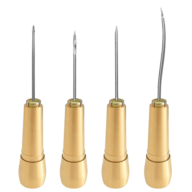 Jahit Kulit ชุด DIY Jahit Kuli - Leatherwork Needles บทวิจารณ์และราคา