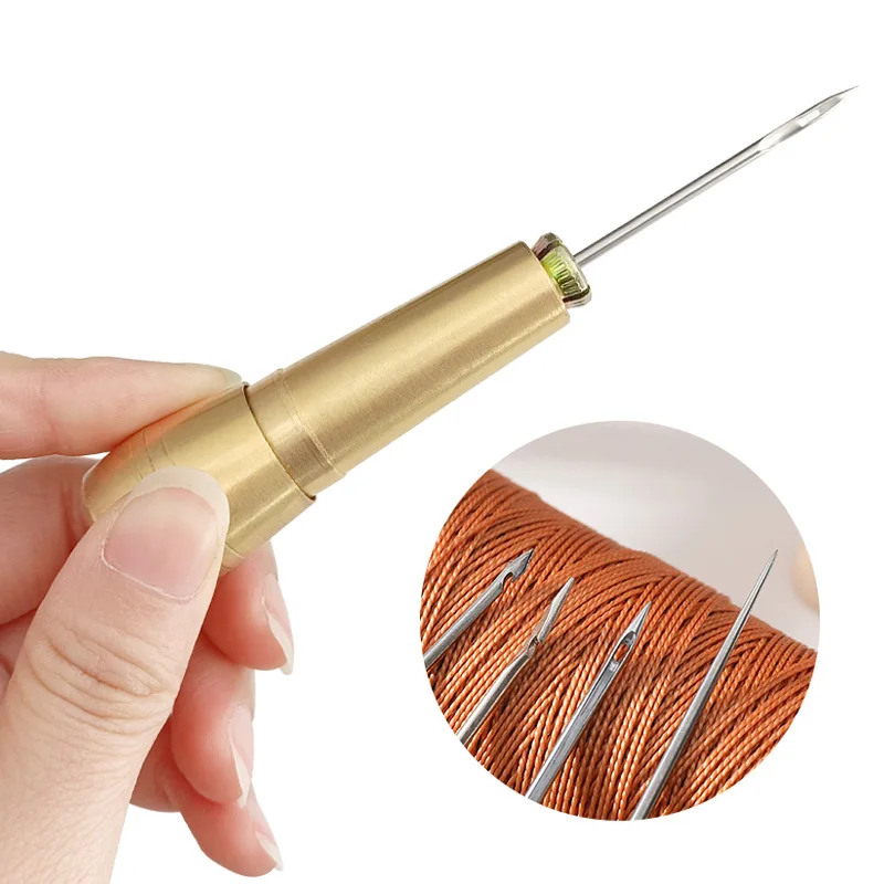 Jahit Kulit ชุด DIY Jahit Kuli - Leatherwork Needles บทวิจารณ์และราคา