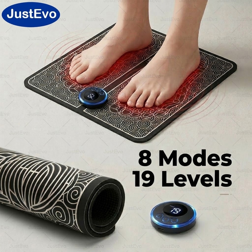 แผ่นนวดเท้าพกพา JustEvo, 8 โหม - Leatherworking Equipment บทวิจารณ์และราคา