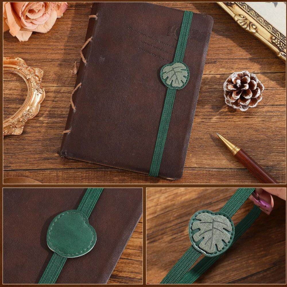 ที่คั่นหนังสือหนังยืดหยุ่นแบบว - Leather Work Notebook บทวิจารณ์และราคา