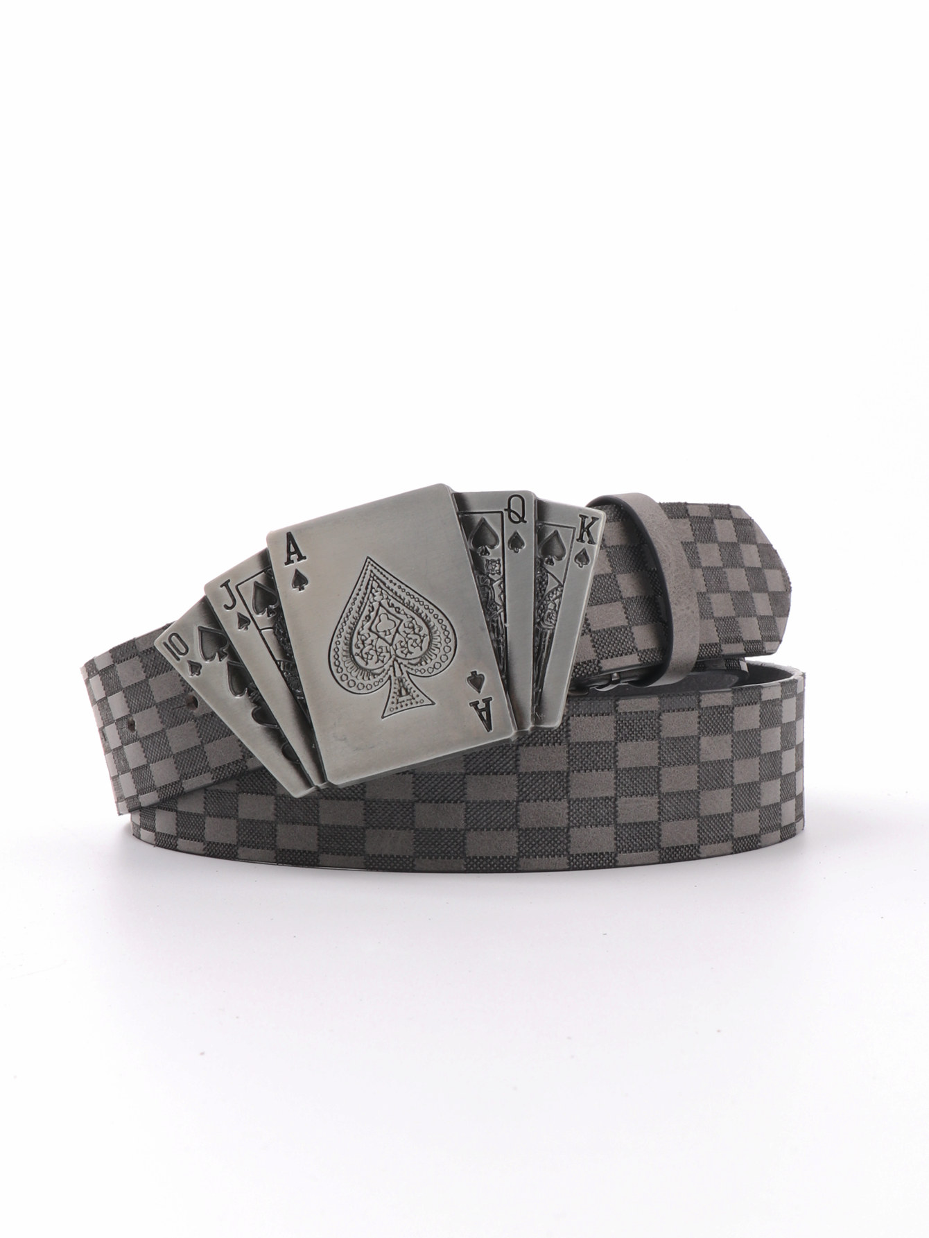เข็มขัดย้อนยุคลําลองสําหรับผู้ - Leather Works Belt บทวิจารณ์และราคา