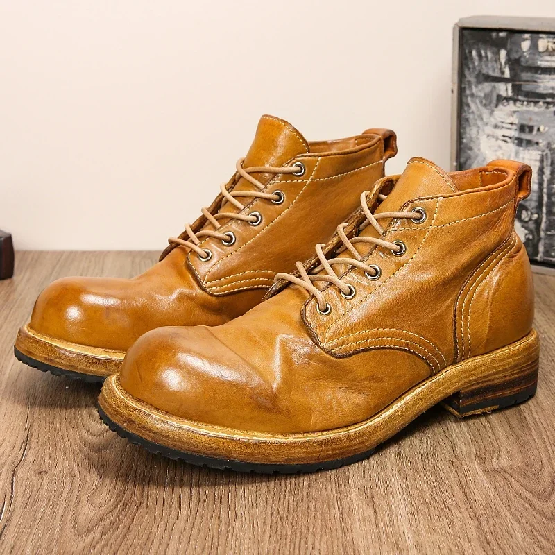 Goodyear-รองเท้าหนังรองเท้าผู้ - Leather Work Dress บทวิจารณ์และราคา