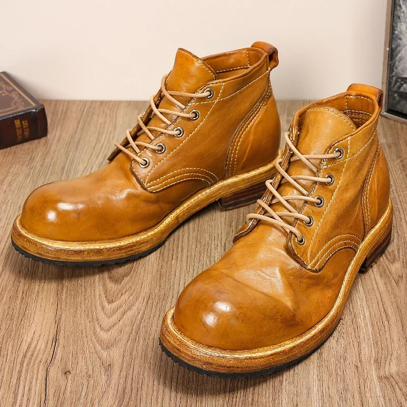 Goodyear-รองเท้าหนังรองเท้าผู้ - Leather Work Dress บทวิจารณ์และราคา