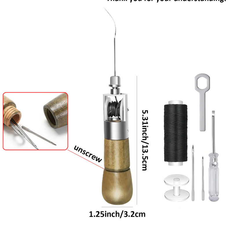 ชุดเครื่องมือเย็บหนังแบบมืออาช - Leatherwork Needles บทวิจารณ์และราคา
