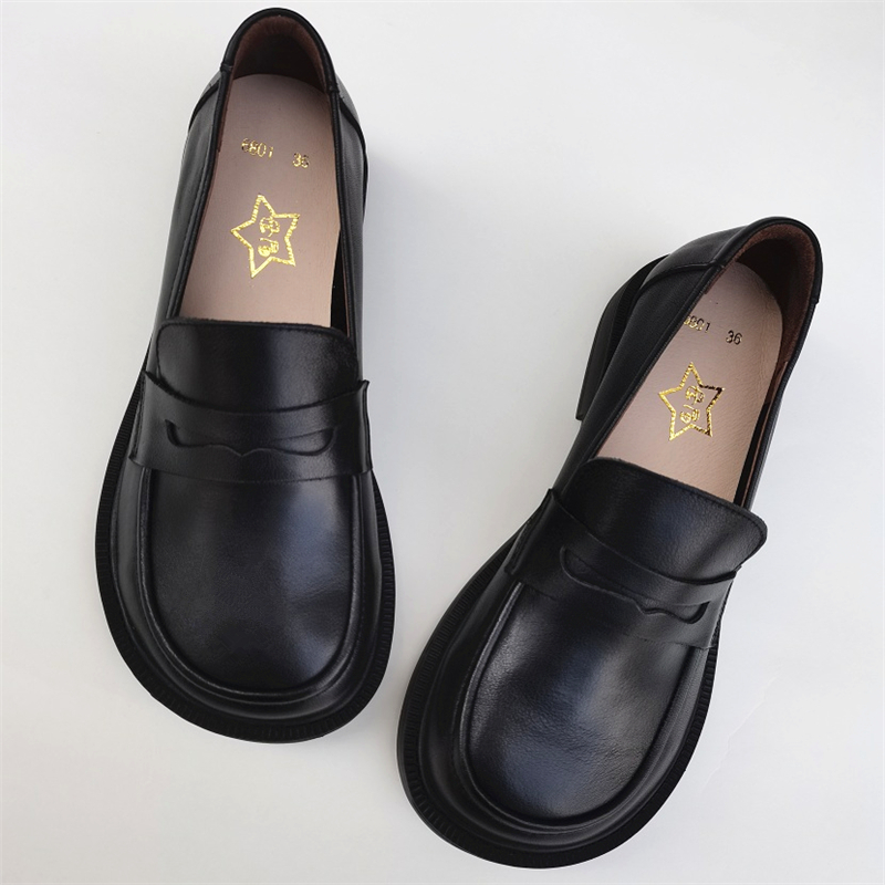 Careaymade-ผู้หญิงรองเท้าบนรอง - Leather Works บทวิจารณ์และราคา