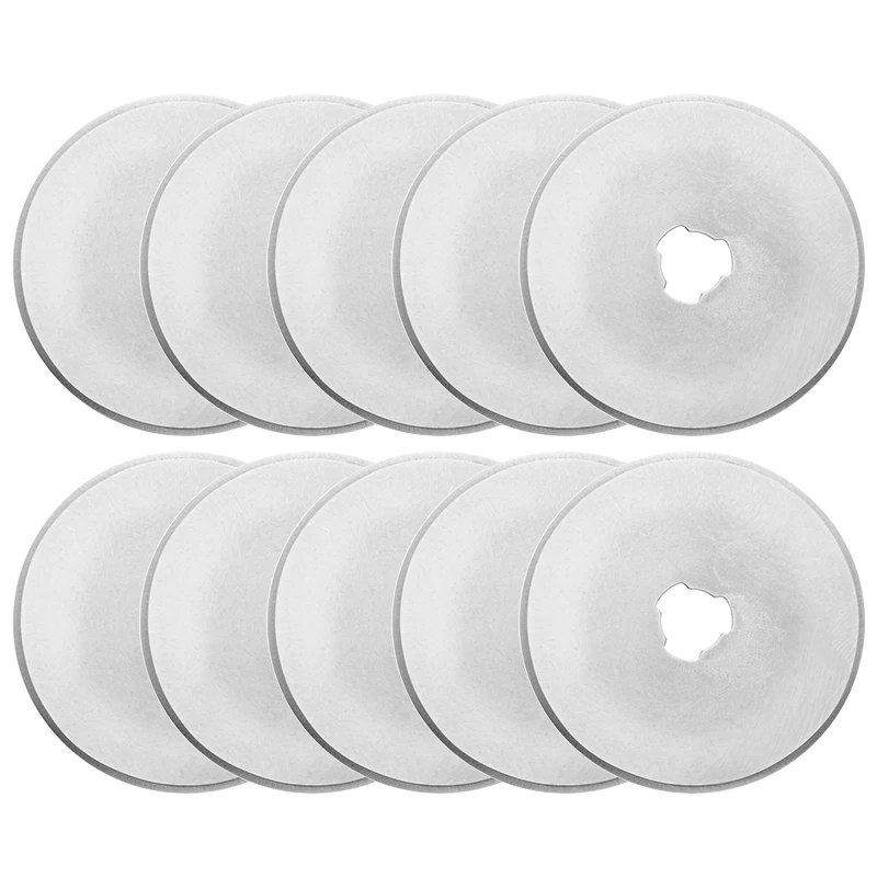 10Pcs ใบมีดตัดโรตารี่ใบเลื่อยว - Leatherwork Accessories บทวิจารณ์และราคา