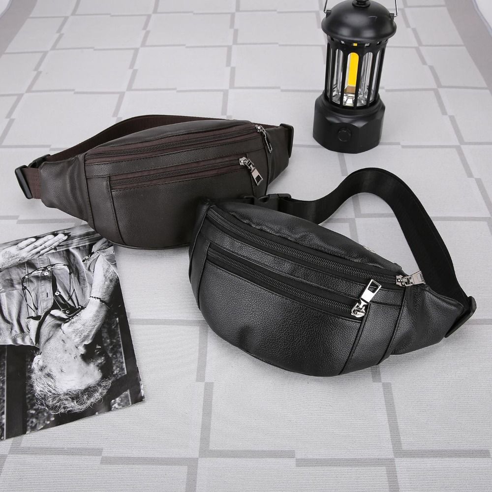 กระเป๋าใส่เงินแบบสะพายข้างอเนก - Leather Work Bag Men บทวิจารณ์และราคา
