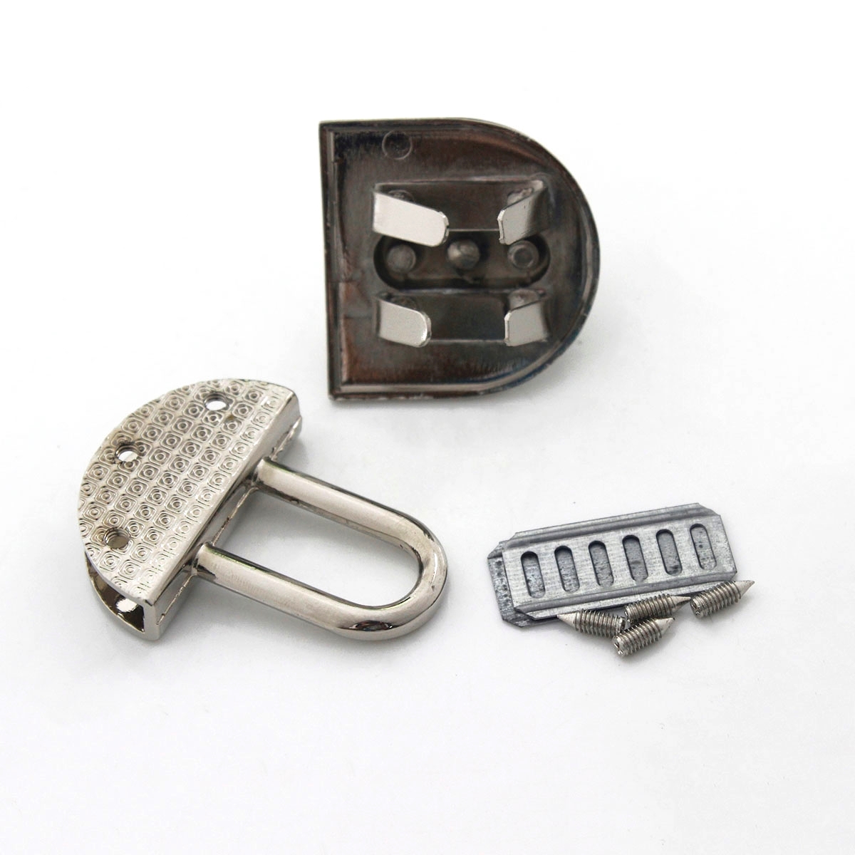1Pcsโลหะรูปไข่เปิดล็อคล็อคTwis - Leatherwork Hardware บทวิจารณ์และราคา