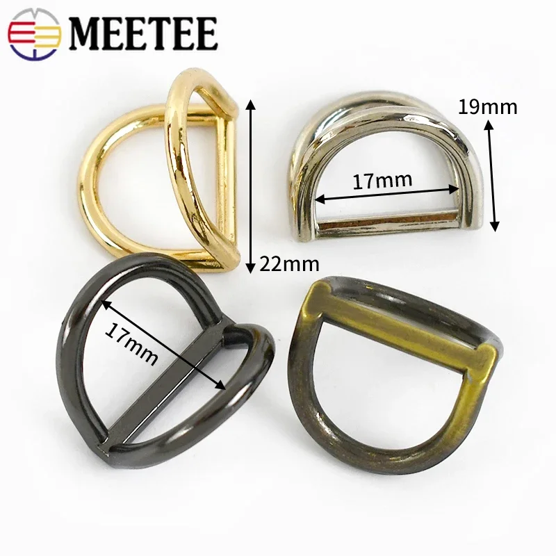 หัวเข็มขัดห่วงโลหะ5/10/20ชิ้น1 - Leatherwork Hardware บทวิจารณ์และราคา
