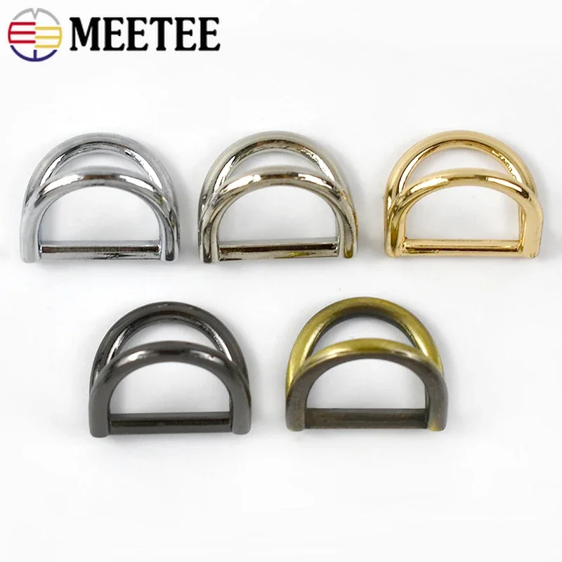 หัวเข็มขัดห่วงโลหะ5/10/20ชิ้น1 - Leatherwork Hardware บทวิจารณ์และราคา