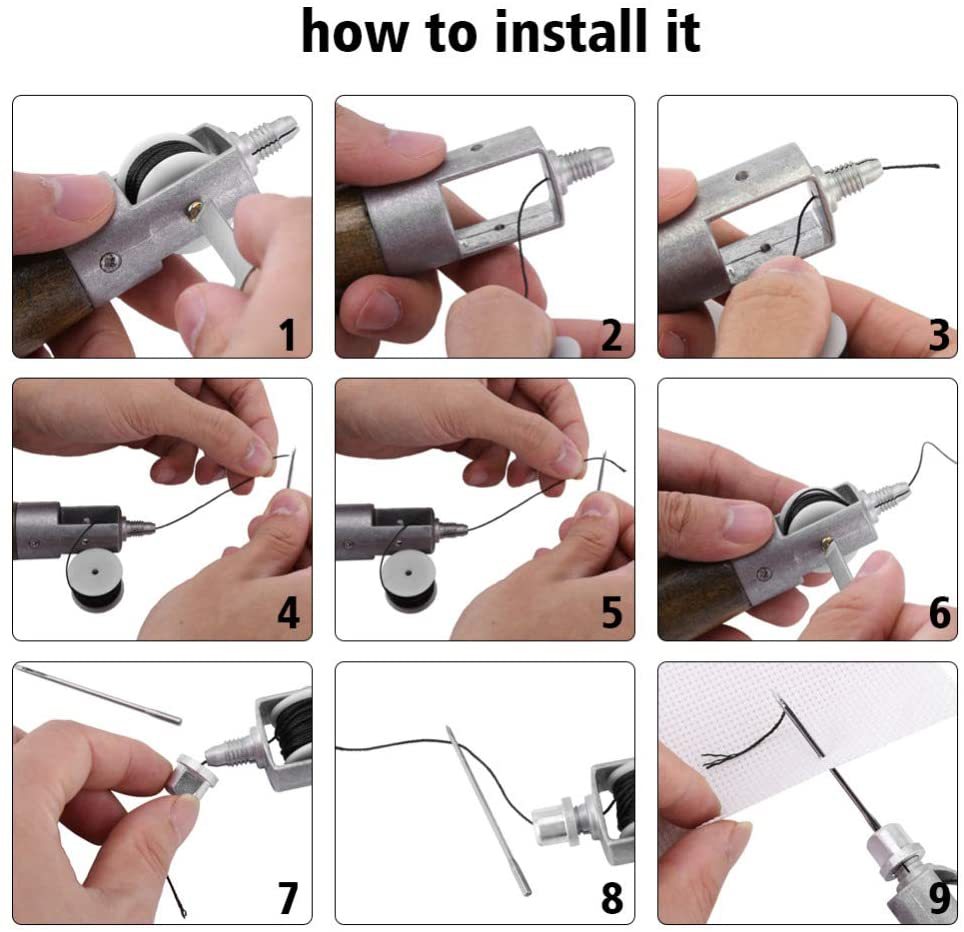 ชุดเครื่องมือสว่าน jahit kulit - Leatherwork Accessories บทวิจารณ์และราคา