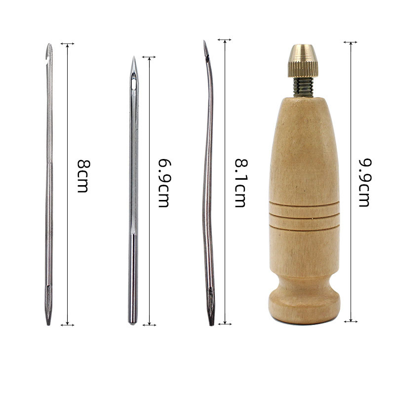 ชุดเย็บหนัง DIY 1 ชุด พร้อมเข็ - Leatherwork Needles บทวิจารณ์และราคา