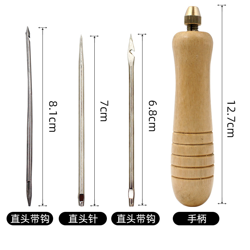 ชุดเย็บหนัง DIY 1 ชุด พร้อมเข็ - Leatherwork Needles บทวิจารณ์และราคา