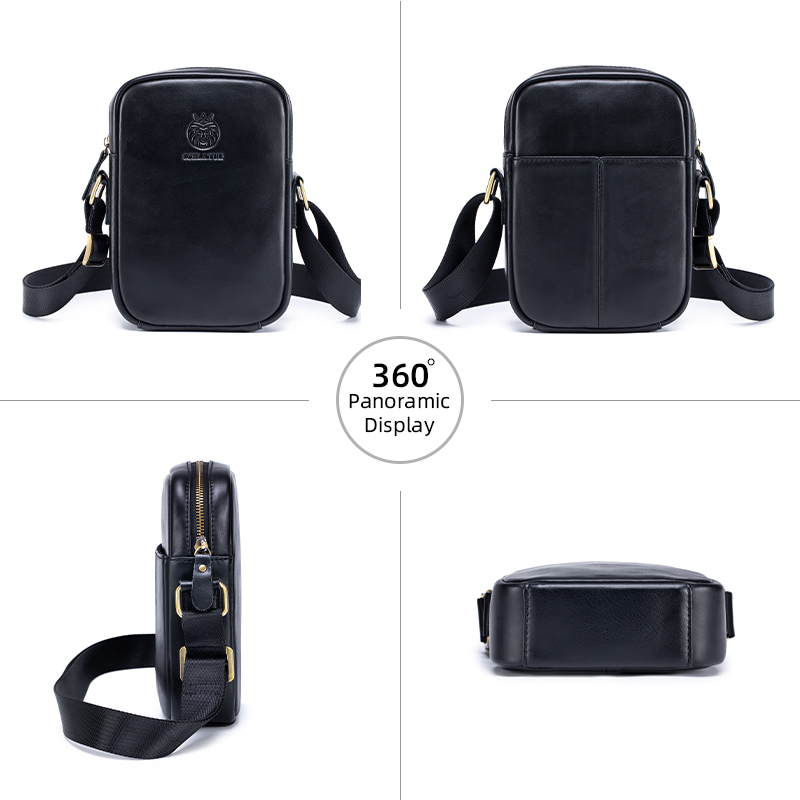 กระเป๋าสะพายไหล่ผู้ชายลำลอง กร - Leather Work Bag Men บทวิจารณ์และราคา