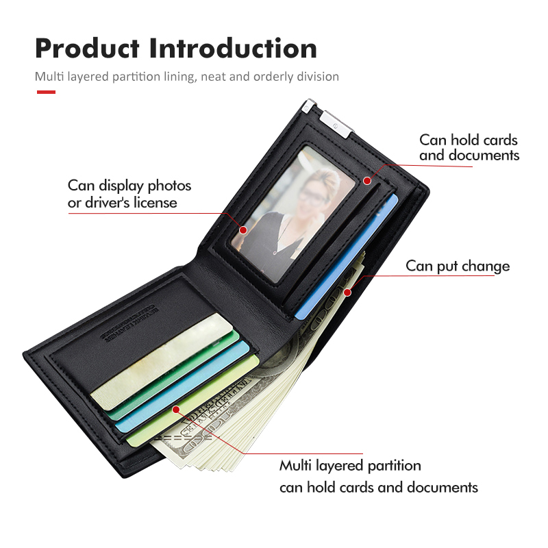 กระเป๋าสตางค์ผู้ชายแบบสั้นอเนก - Leather Work For Car บทวิจารณ์และราคา