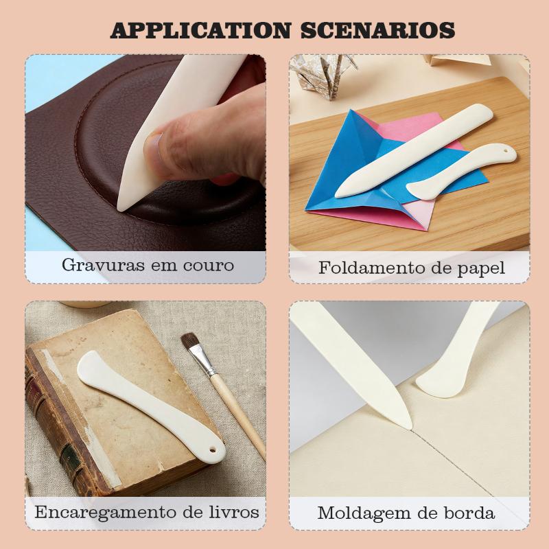 เครื่องมือพับหนัง 2 ชิ้น สำหรั - Leatherwork Accessories บทวิจารณ์และราคา