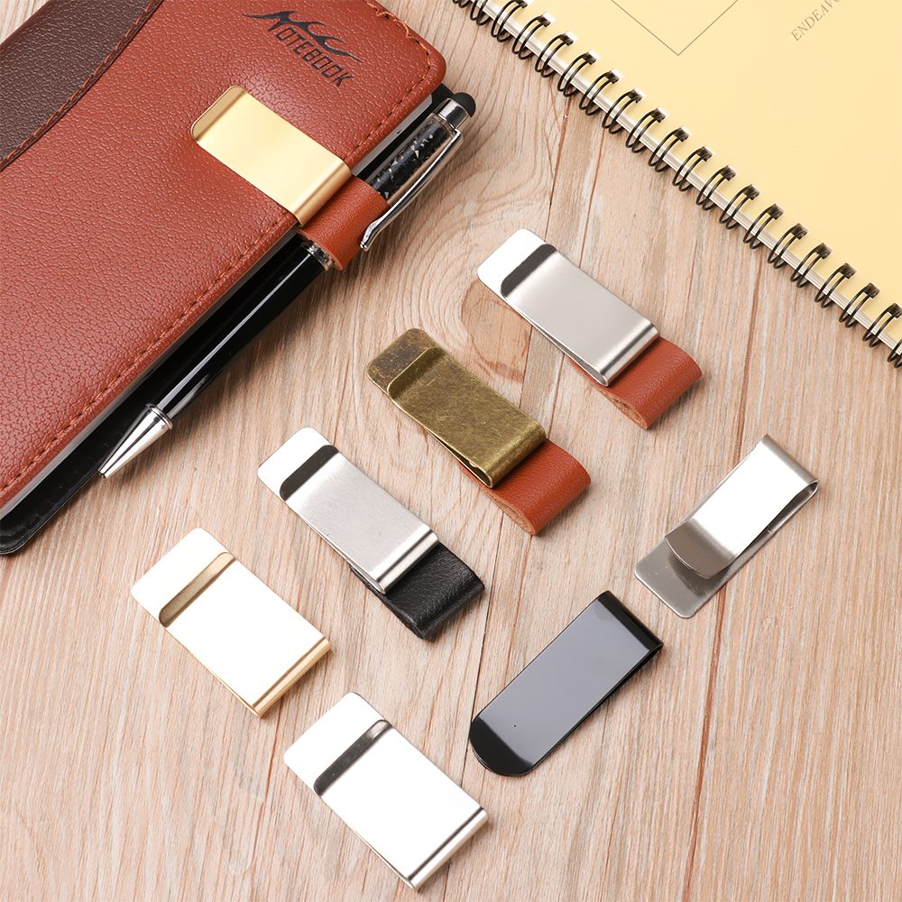Handmade หนังทองเหลืองคลิปสแตน - Leather Work Notebook บทวิจารณ์และราคา