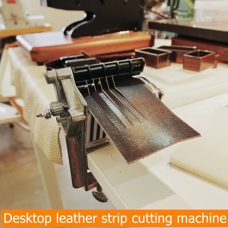 เครื่องตัดแถบหนังเดสก์ท็อป DIY - Leatherworking Equipment บทวิจารณ์และราคา