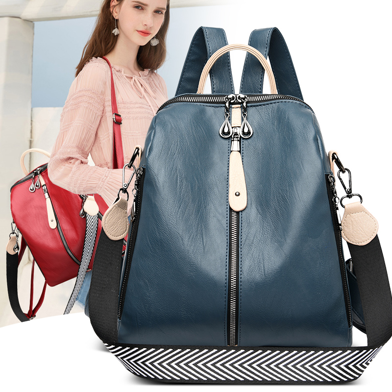 กระเป๋าเป้แฟชั่นผู้หญิงกระเป๋า - Leather Work Backpack บทวิจารณ์และราคา