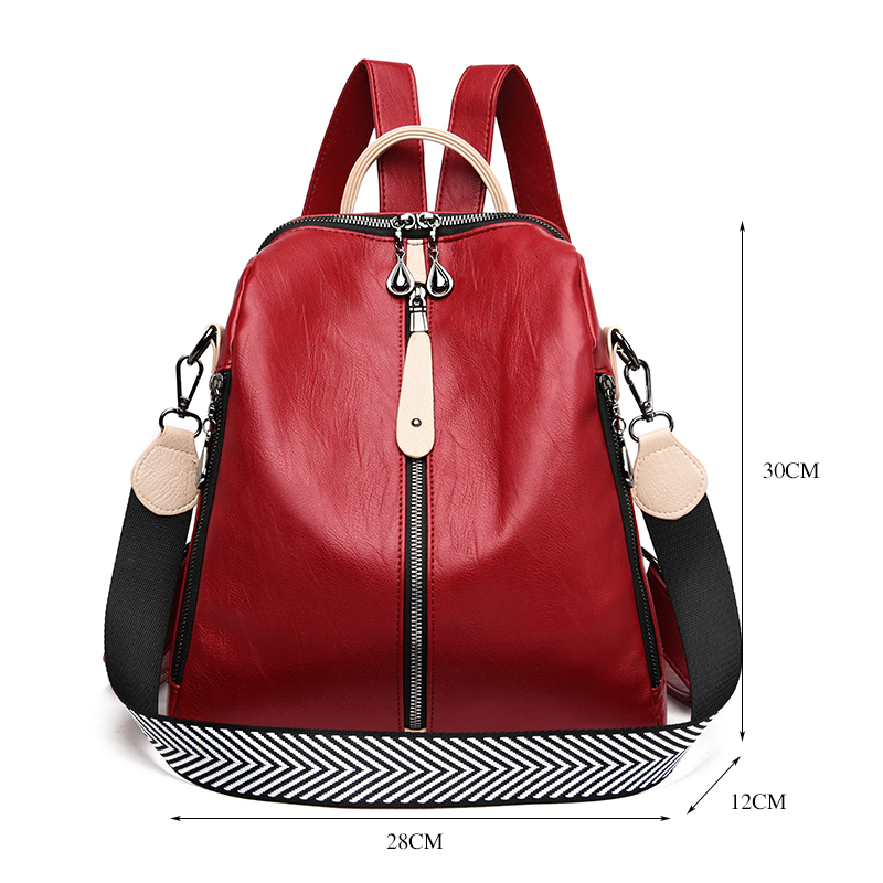 กระเป๋าเป้แฟชั่นผู้หญิงกระเป๋า - Leather Work Backpack บทวิจารณ์และราคา