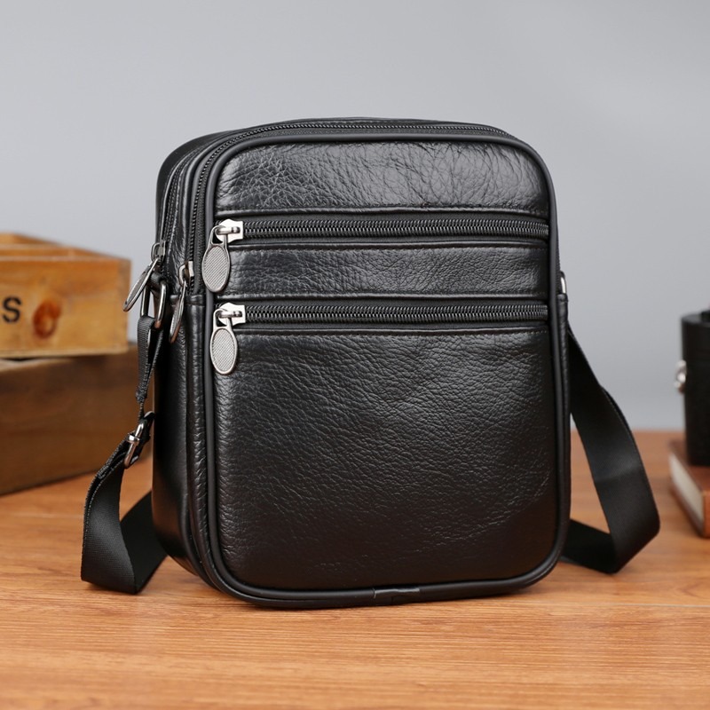 กระเป๋าสะพายไหล่ผู้ชาย กระเป๋า - Leather Work Bag Men บทวิจารณ์และราคา