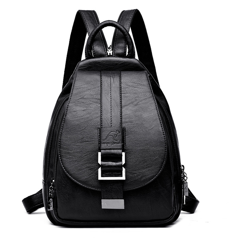 ออกแบบกระเป๋าเป้สะพายหลังผู้หญ - Leather Work Backpack บทวิจารณ์และราคา
