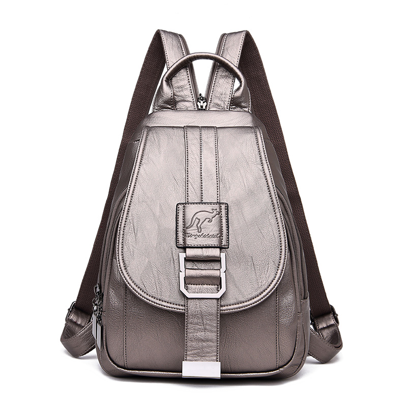 กระเป๋าเป้ผู้หญิง6สีฮอตเป้หนัง - Leather Work Backpack บทวิจารณ์และราคา