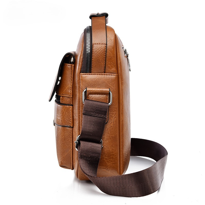 กระเป๋าสะพายข้างผู้ชายสไตล์เกา - Leatherworking Classic บทวิจารณ์และราคา