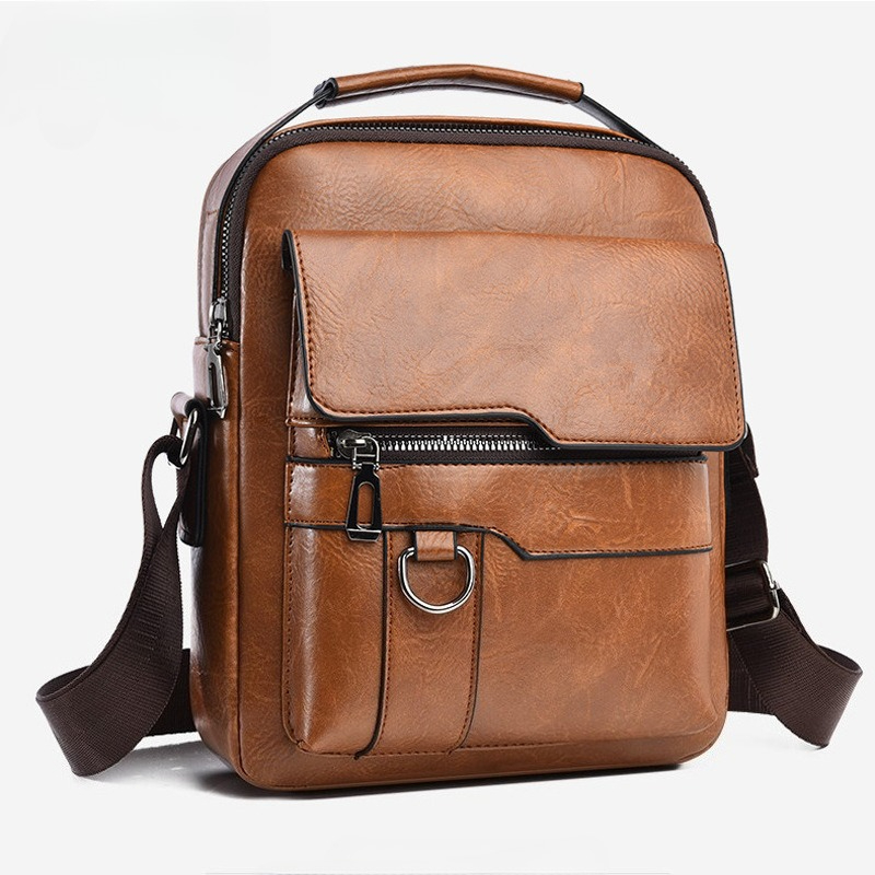 กระเป๋าสะพายข้างผู้ชายสไตล์เกา - Leatherworking Classic บทวิจารณ์และราคา