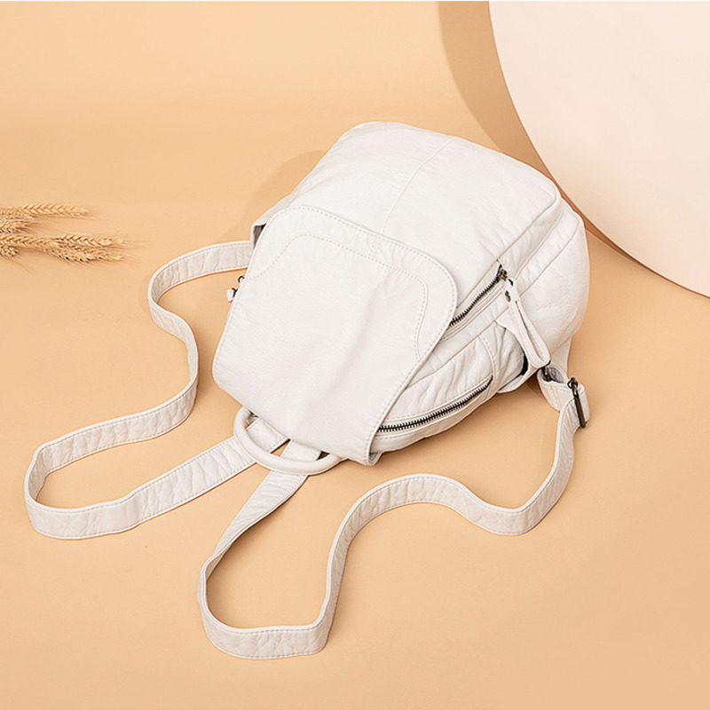 กระเป๋าเป้สะพายหลังสำหรับผู้หญ - Leather Work Backpack บทวิจารณ์และราคา