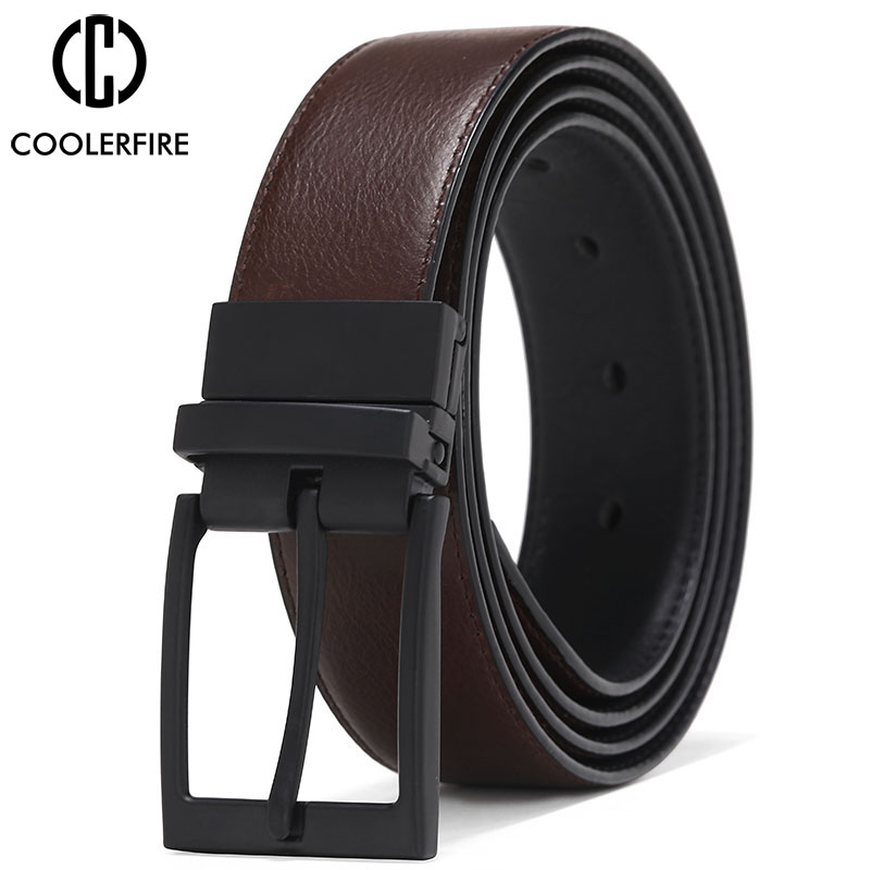 เข็มขัดผู้ชายธุรกิจเข็มขัดผู้ช - Leather Works Belt บทวิจารณ์และราคา