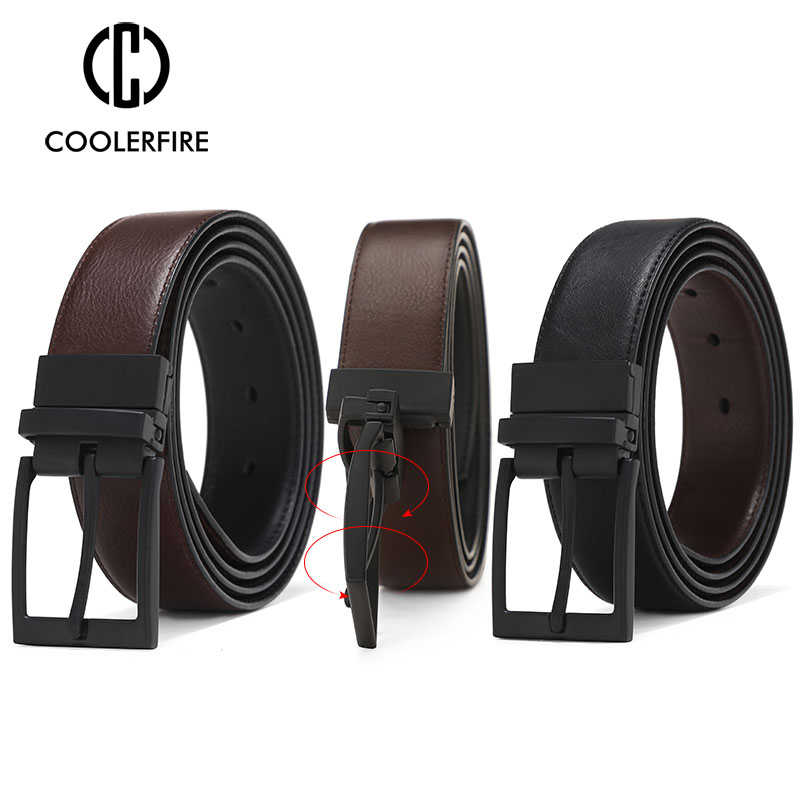 เข็มขัดผู้ชายธุรกิจเข็มขัดผู้ช - Leather Works Belt บทวิจารณ์และราคา