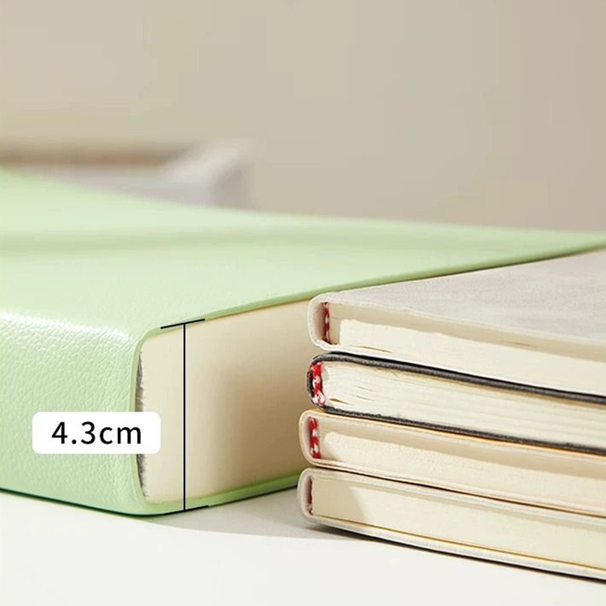 (รับสลักโลโก้) สมุดโน้ตหนังหนา - Leather Work Notebook บทวิจารณ์และราคา