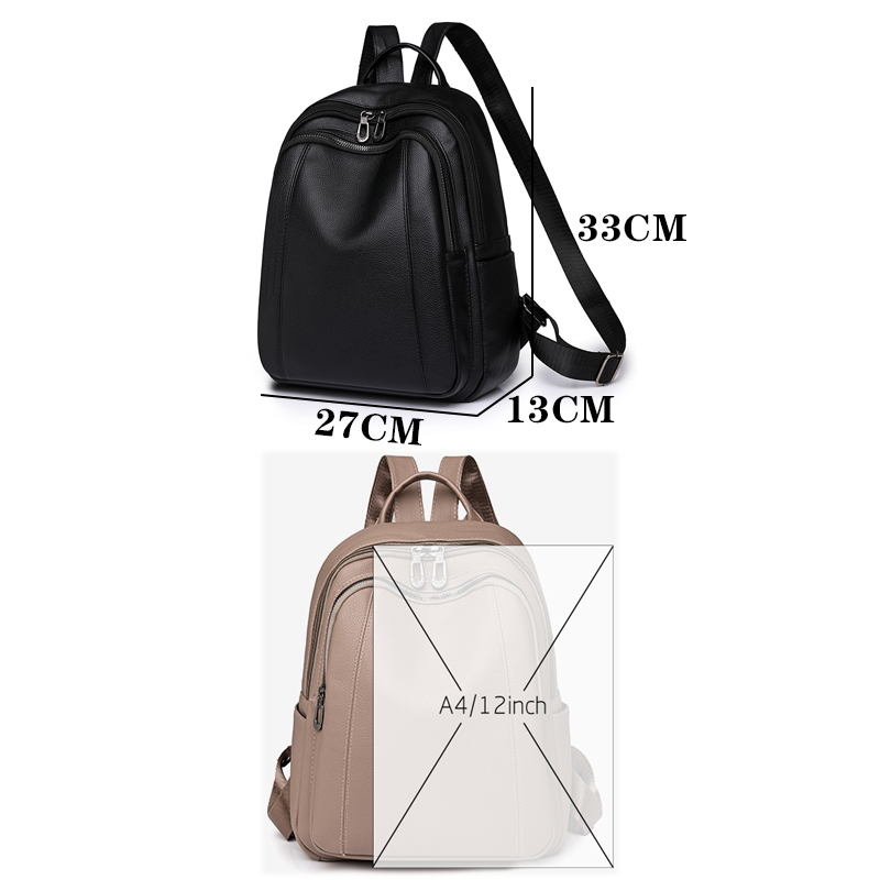 หนังคุณภาพสูงกระเป๋าเป้สะพายหล - Leather Work Backpack บทวิจารณ์และราคา
