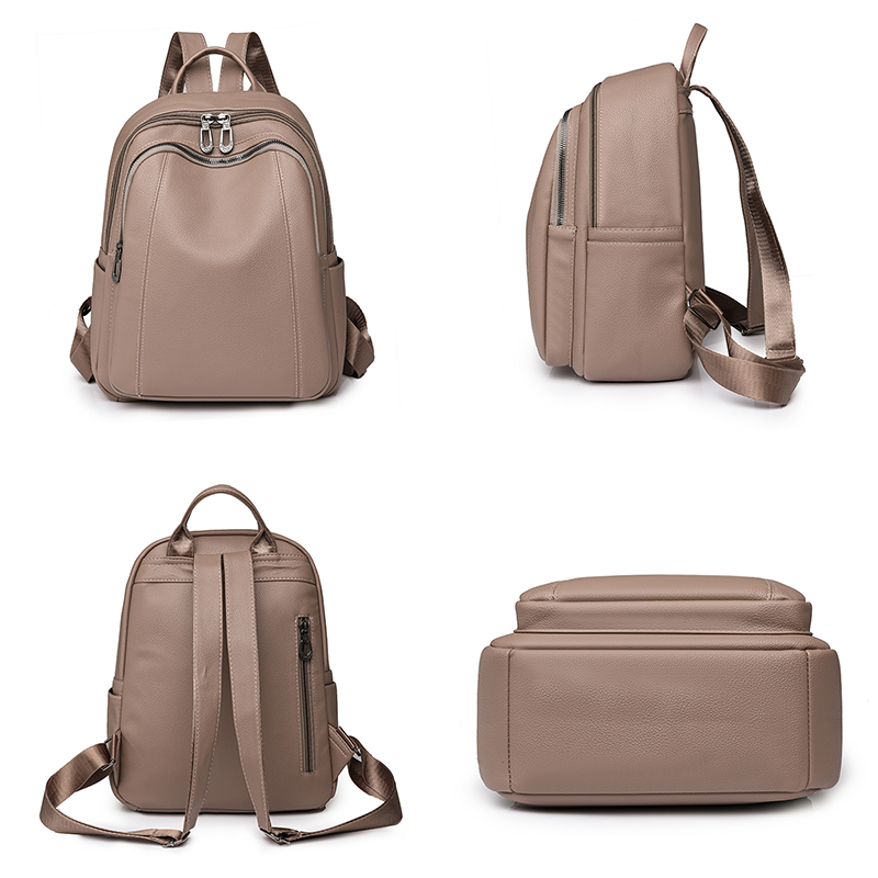 หนังคุณภาพสูงกระเป๋าเป้สะพายหล - Leather Work Backpack บทวิจารณ์และราคา
