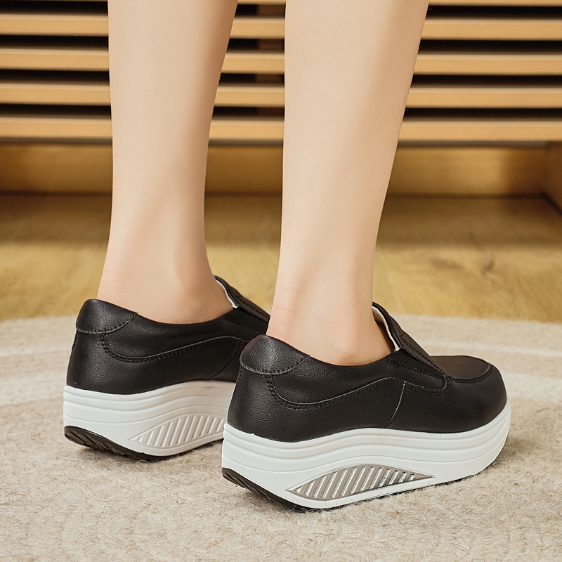 รองเท้าผู้หญิง ฤดูใบไม้ผลิ หนั - Leather Work Flats Women บทวิจารณ์และราคา