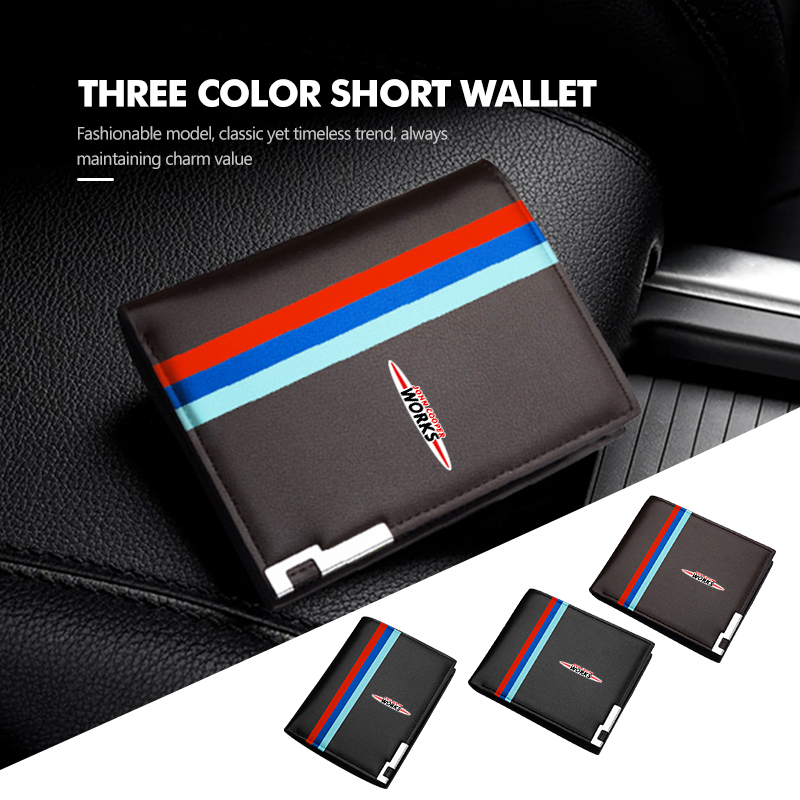 กระเป๋าสตางค์หนังผู้ชายแบบหลาย - Leather Work For Car บทวิจารณ์และราคา