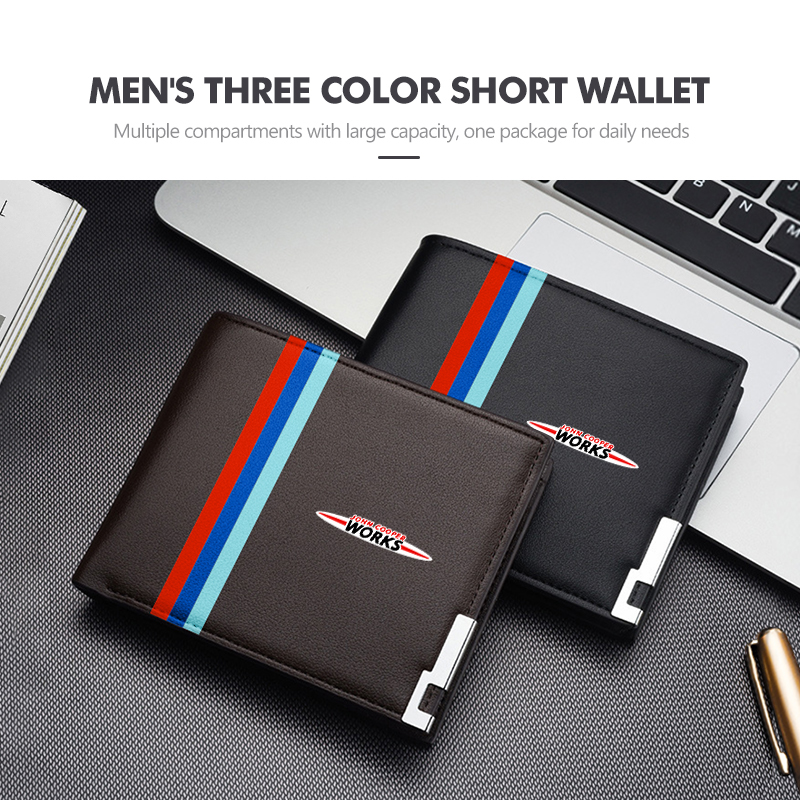 กระเป๋าสตางค์หนังผู้ชายแบบหลาย - Leather Work For Car บทวิจารณ์และราคา