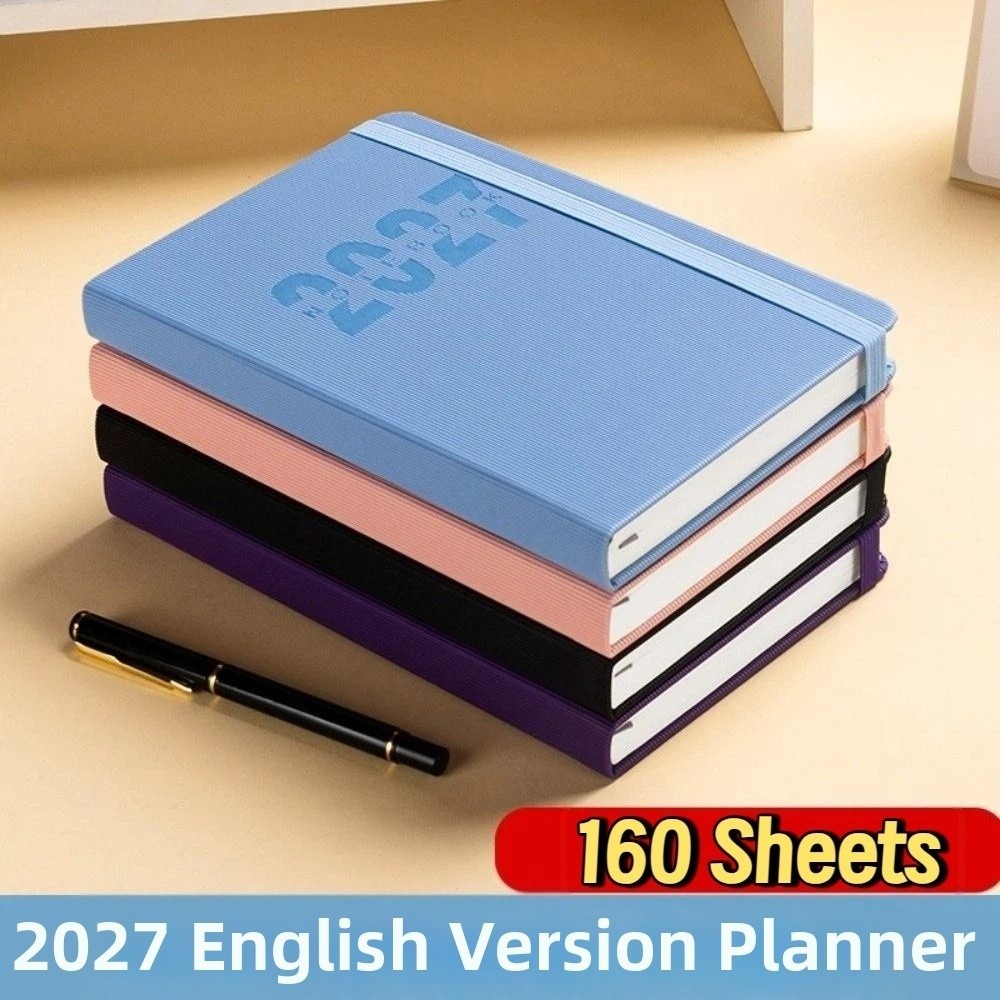 สมุดบันทึกวางแผนงานภาษาอังกฤษ  - Leather Work Notebook บทวิจารณ์และราคา
